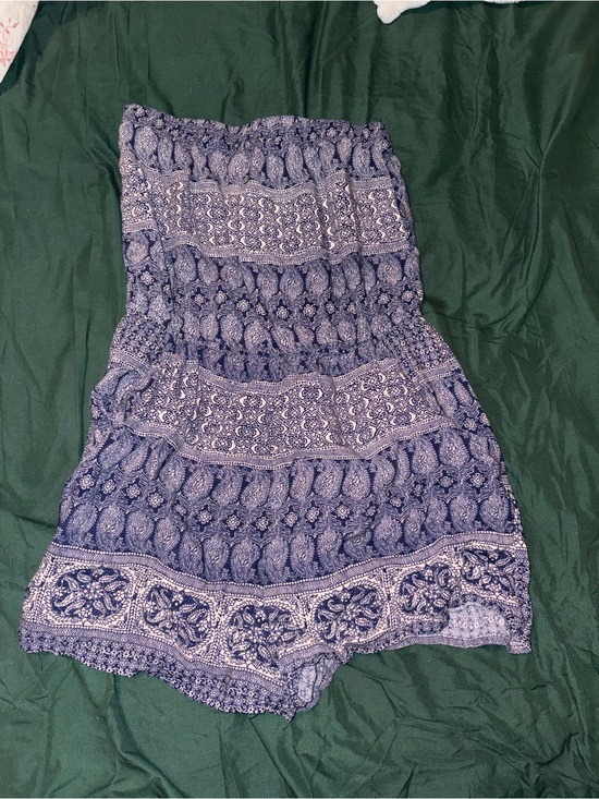 Trixxi Tops - Trixxi Blue Paisley Romper